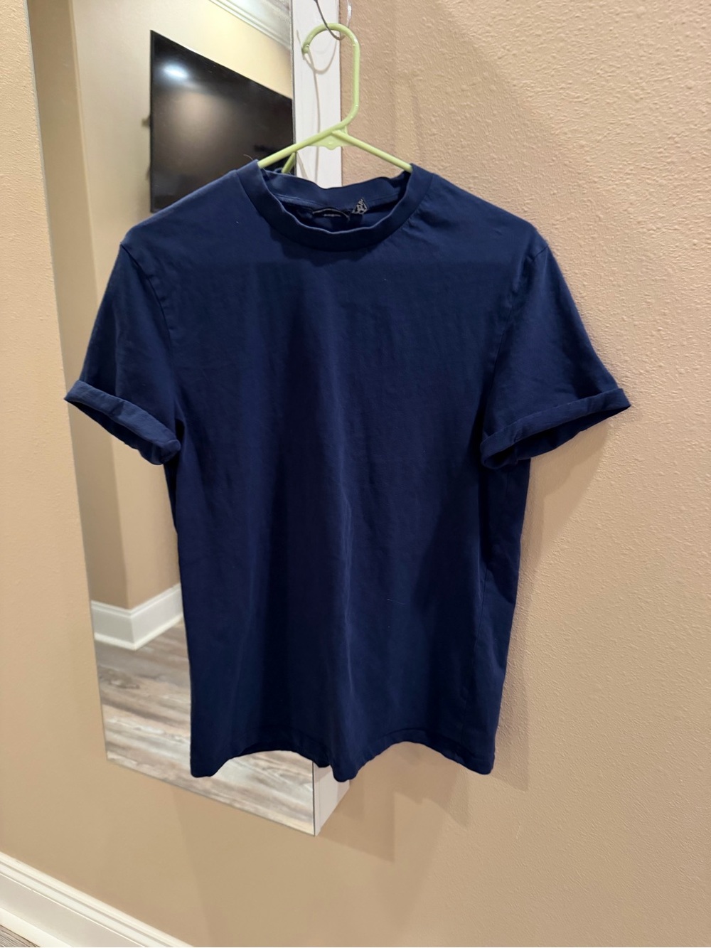 ASOS Men's Navy Short Sleeve Crewneck Tee